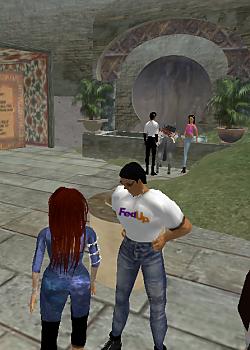 Treffen mit anderen Avataren im Second Life